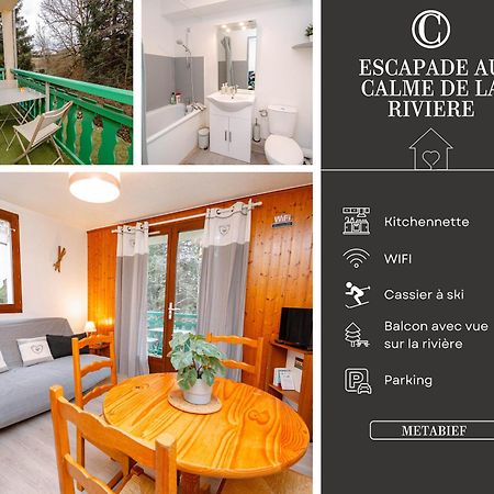 Ferienwohnung Escapade Au Calme De La Riviere Métabief Exterior foto